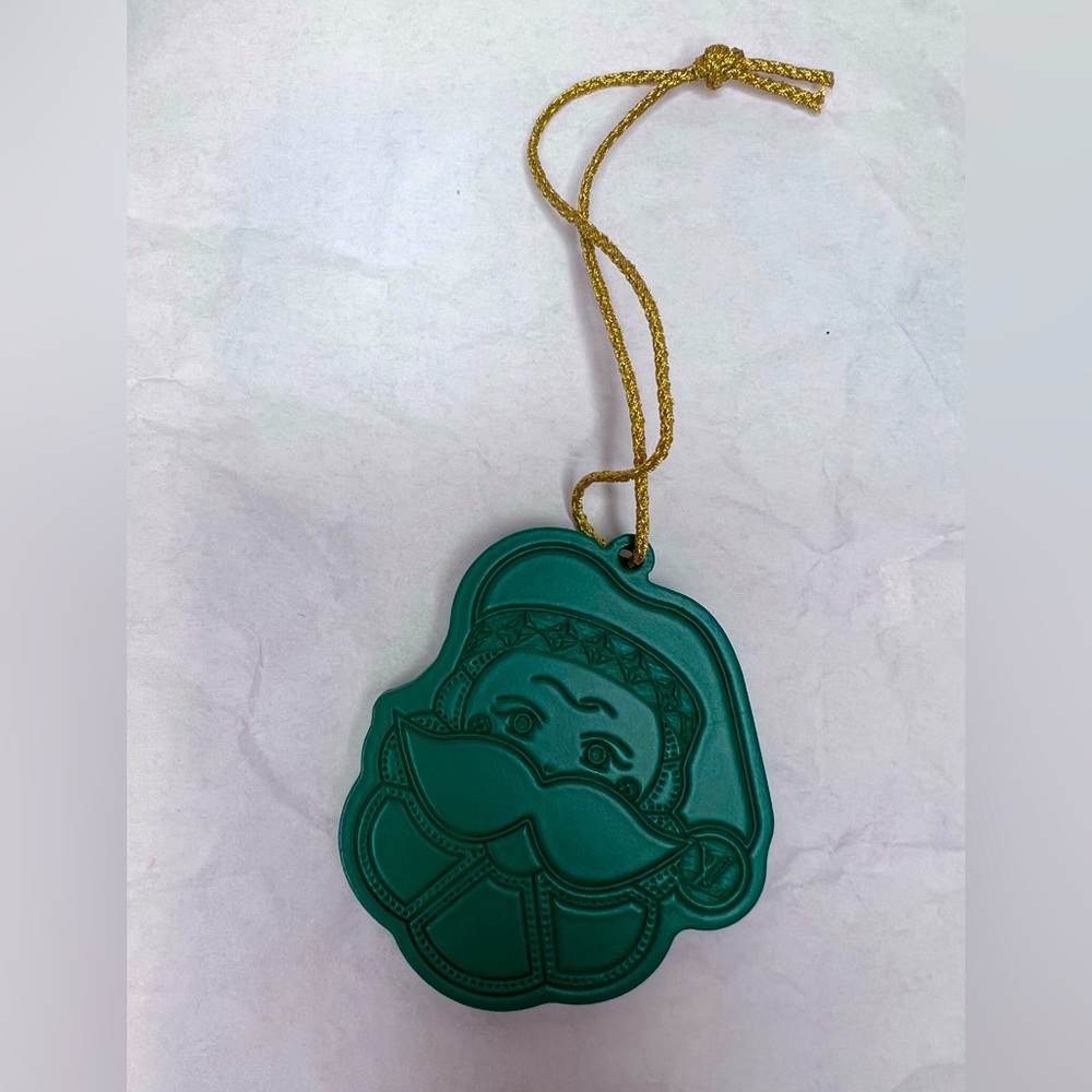 Louis Vuitton Santa Green Ornament 2022 Holiday
